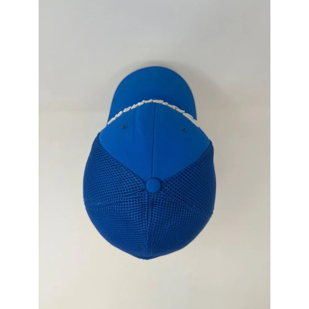TaylorMade Golf Hat Cap Blue‎ Mesh SLDR Tour Preferred Flex Fit Men Size L/XL